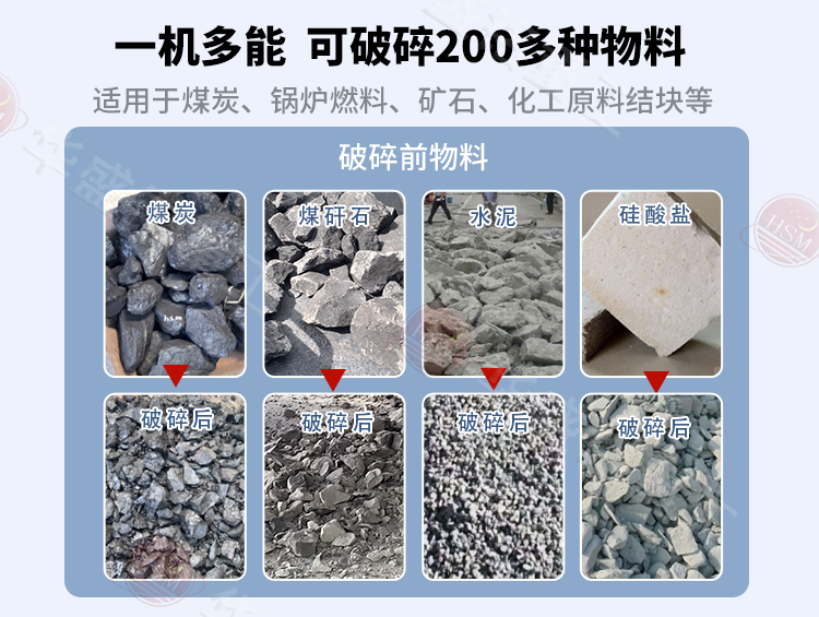 瓷砖厂破碎机适用物料